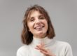 woman needs dental braces